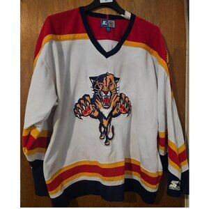 Florida Panthers Vintage NHL Authentic Hockey Jersey Blank Starter XXL BigMens